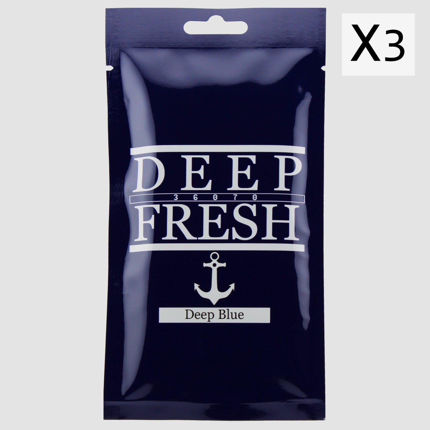 DEEP BLUE AIR FRESHENER 3x