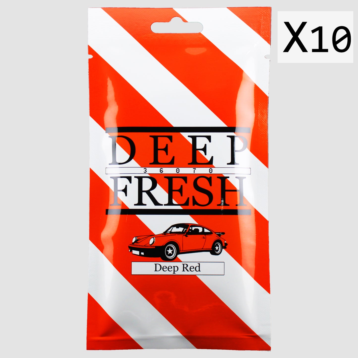 DEEP RED AIR FRESHENER 10x