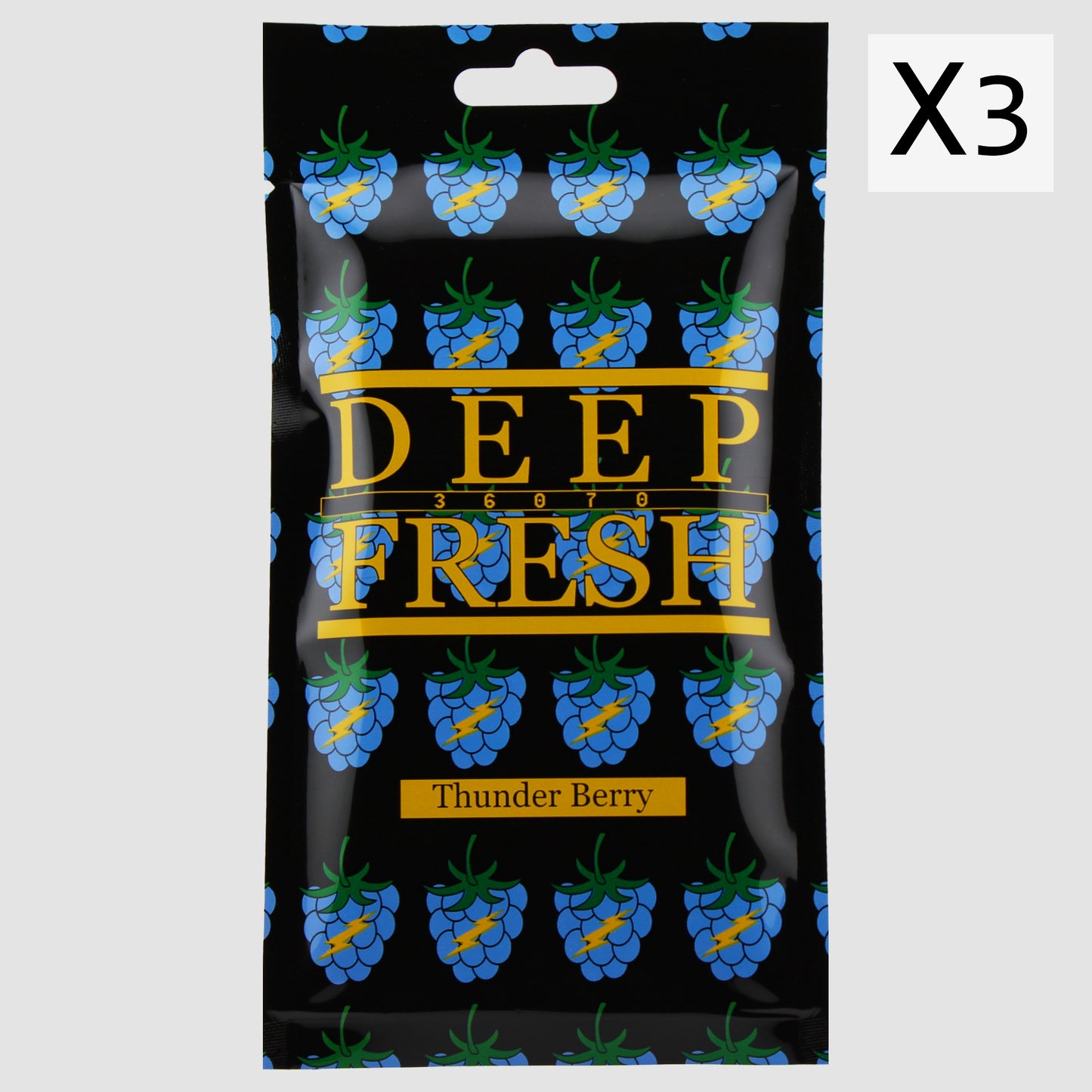 THUNDER BERRY AIR FRESHENER 3x